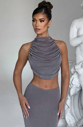 Fifi Top - Charcoal Ryvelle