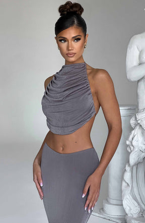 Fifi Top - Charcoal Ryvelle