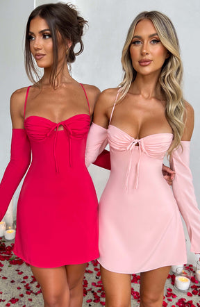 Fiona Mini Dress - Pink Ryvelle