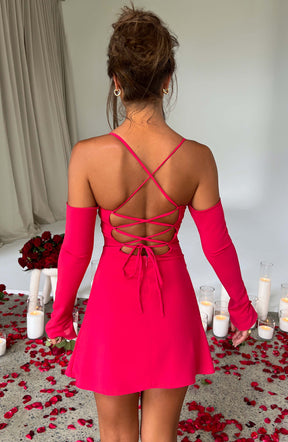 Fiona Mini Dress - Pink Ryvelle