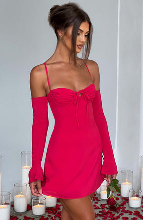 Fiona Mini Dress - Pink Ryvelle