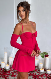 Fiona Mini Dress - Pink Ryvelle