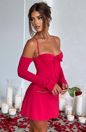 Fiona Mini Dress - Pink Ryvelle