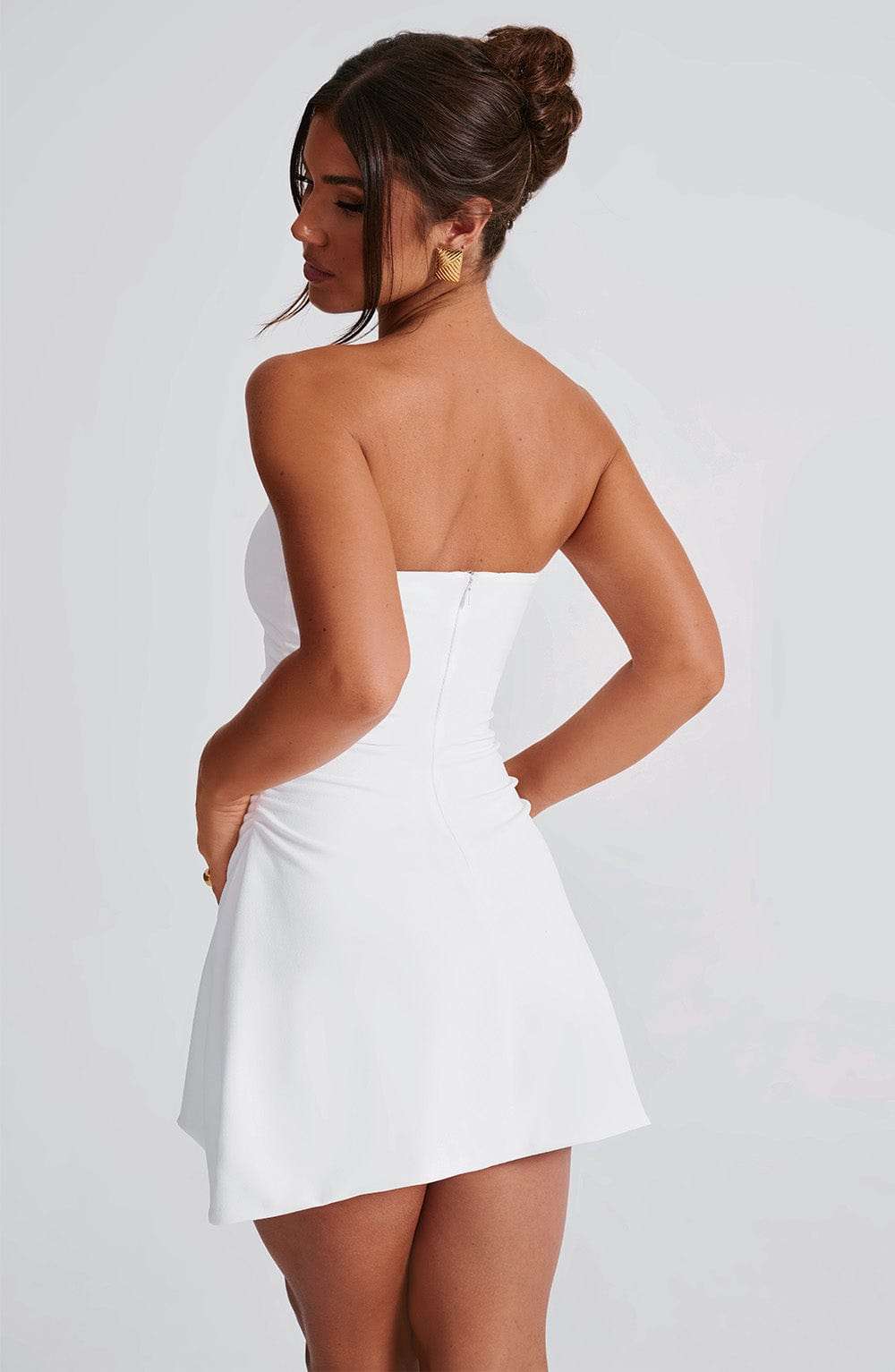 Fleur Mini Dress - Ivory Ryvelle
