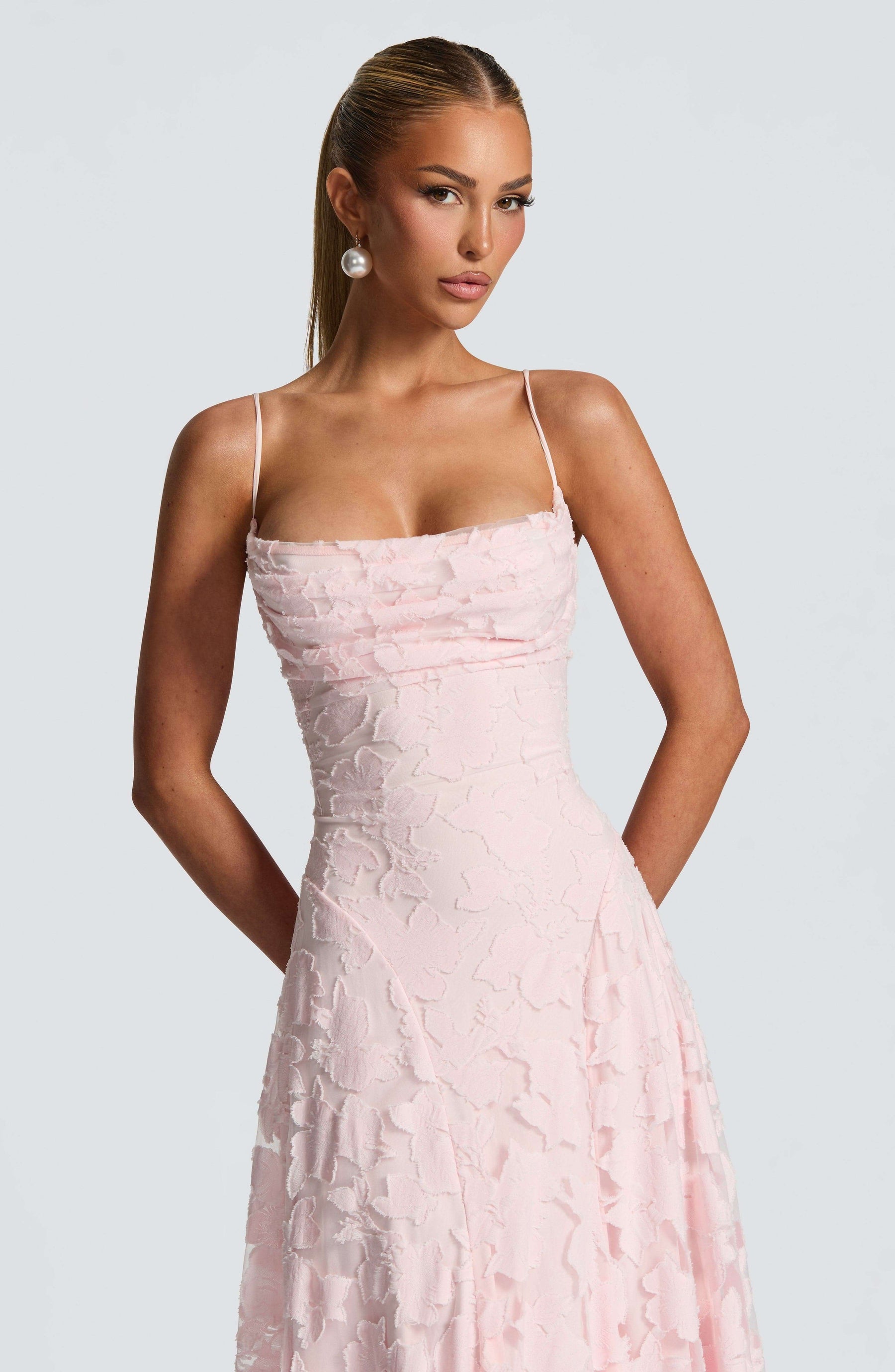 Francis Maxi Dress - Blush Ryvelle