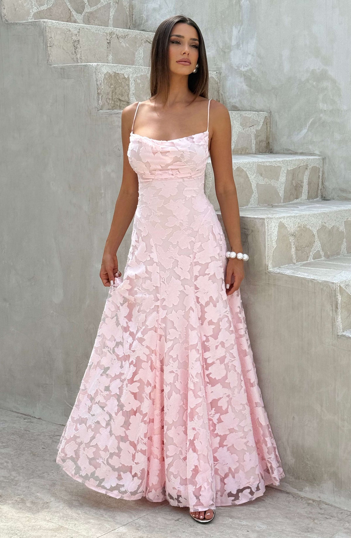 Francis Maxi Dress - Blush Ryvelle