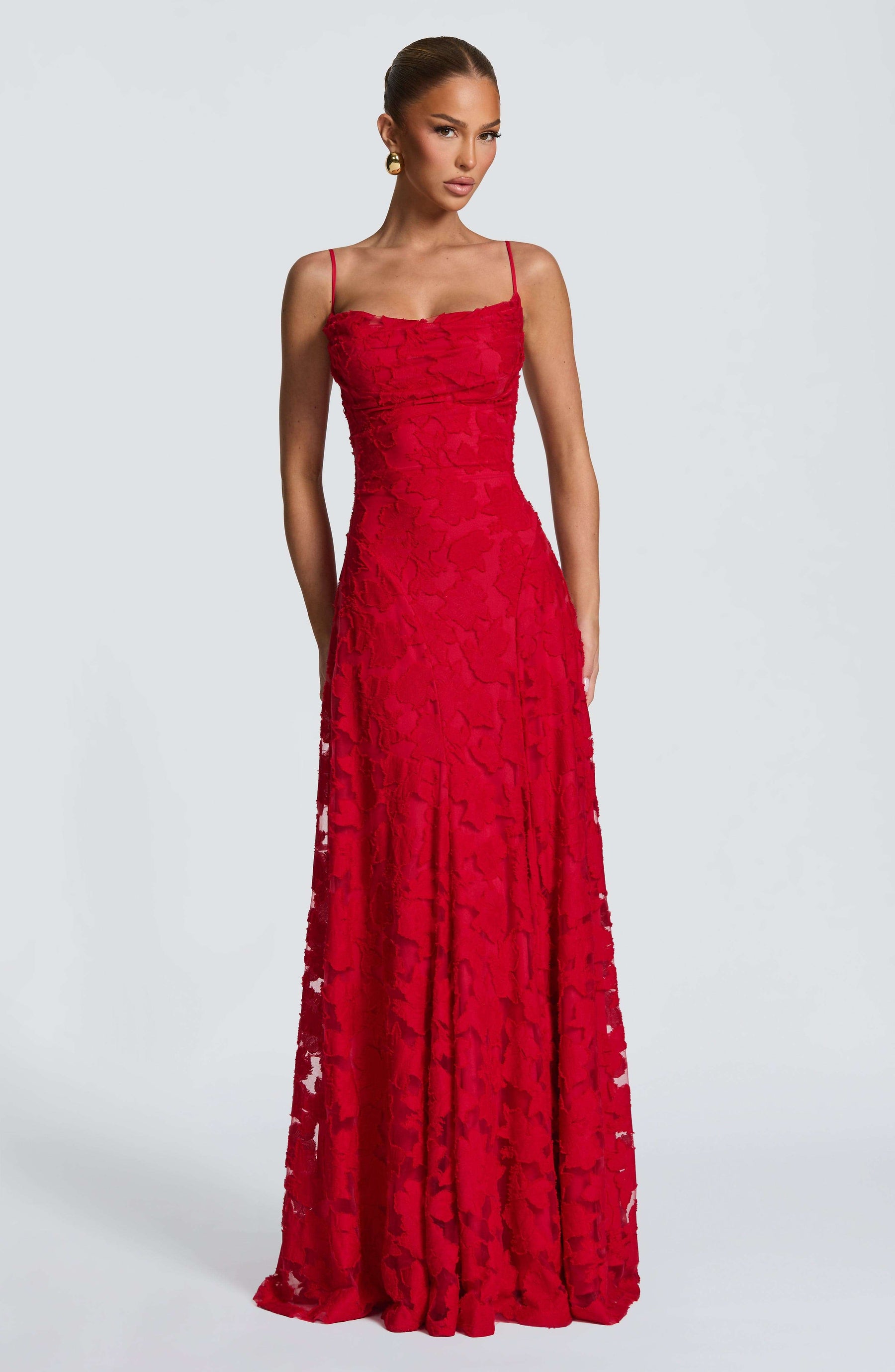 Francis Maxi Dress - Red Ryvelle