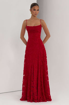 Francis Maxi Dress - Red Ryvelle