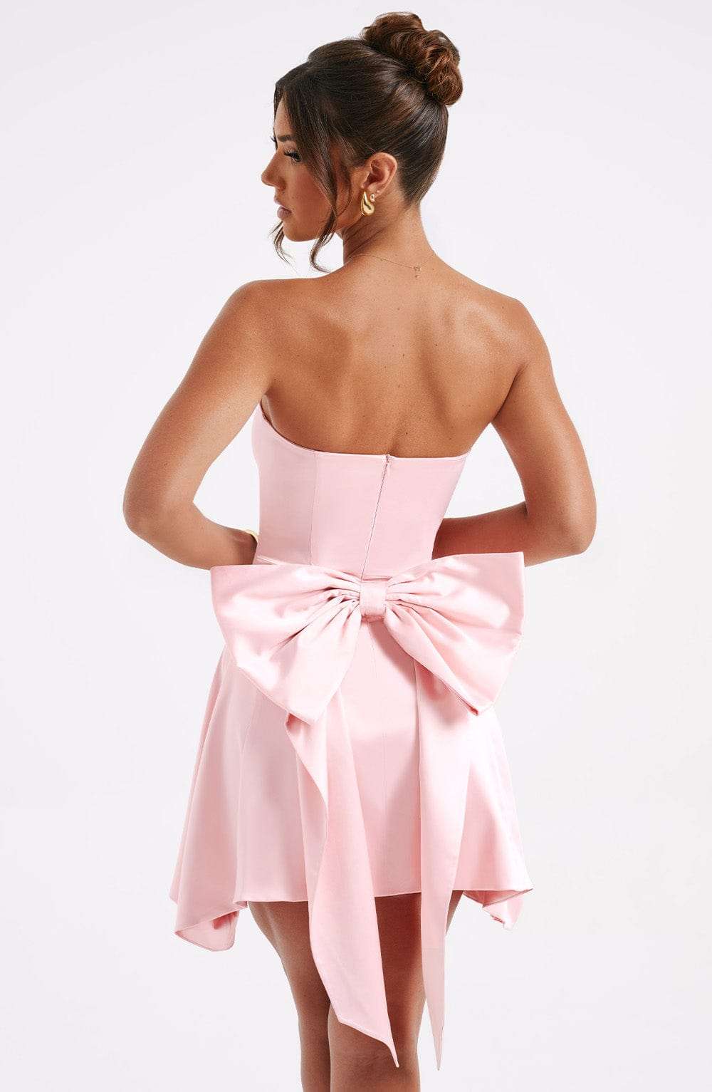 Freja Mini Dress - Blush Ryvelle