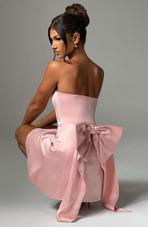 Freja Mini Dress - Blush Ryvelle