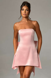 Freja Mini Dress - Blush Ryvelle