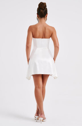 Freja Minikleid - Elfenbein