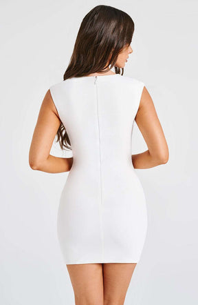 Frida Mini Dress - Ivory Ryvelle