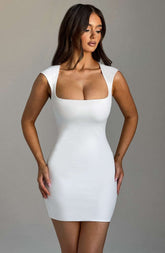 Frida Mini Dress - Ivory Ryvelle