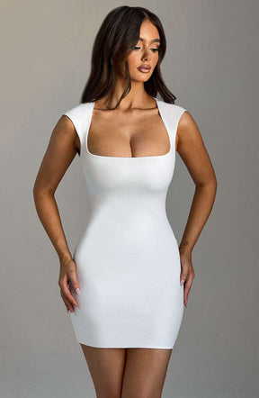 Frida Mini Dress - Ivory Ryvelle