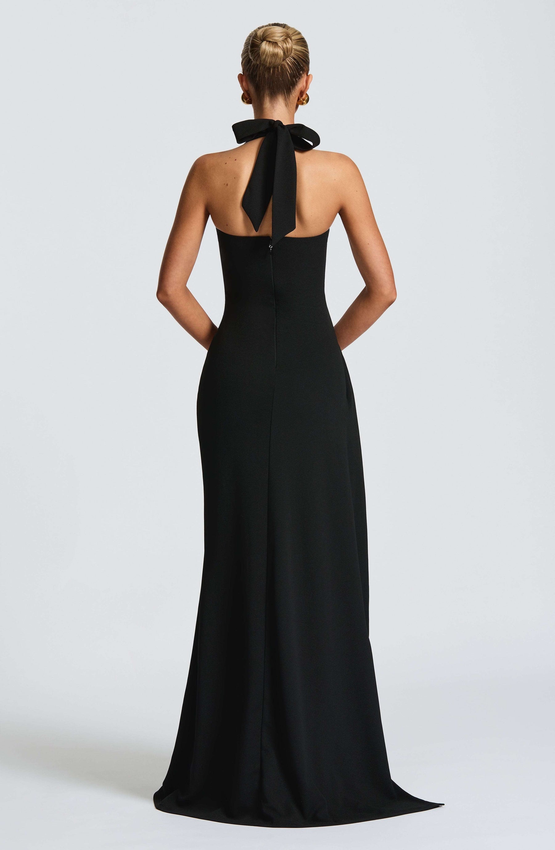 Genette Maxi Dress - Black Ryvelle
