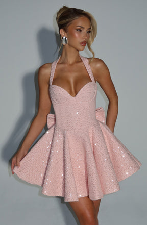 Mini-robe Georgette - Blush