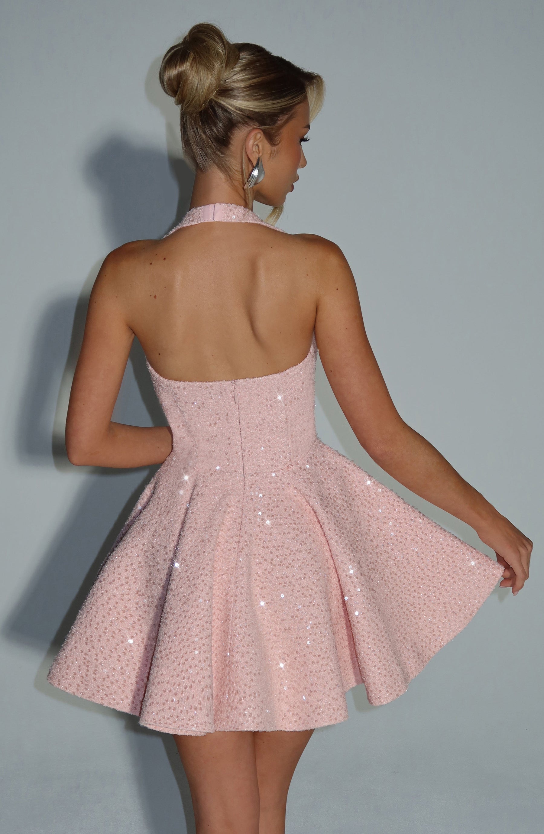 Mini-robe Georgette - Blush