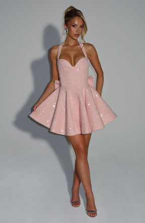 Mini-robe Georgette - Blush