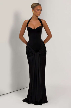 Gia Maxi Dress - Black Ryvelle