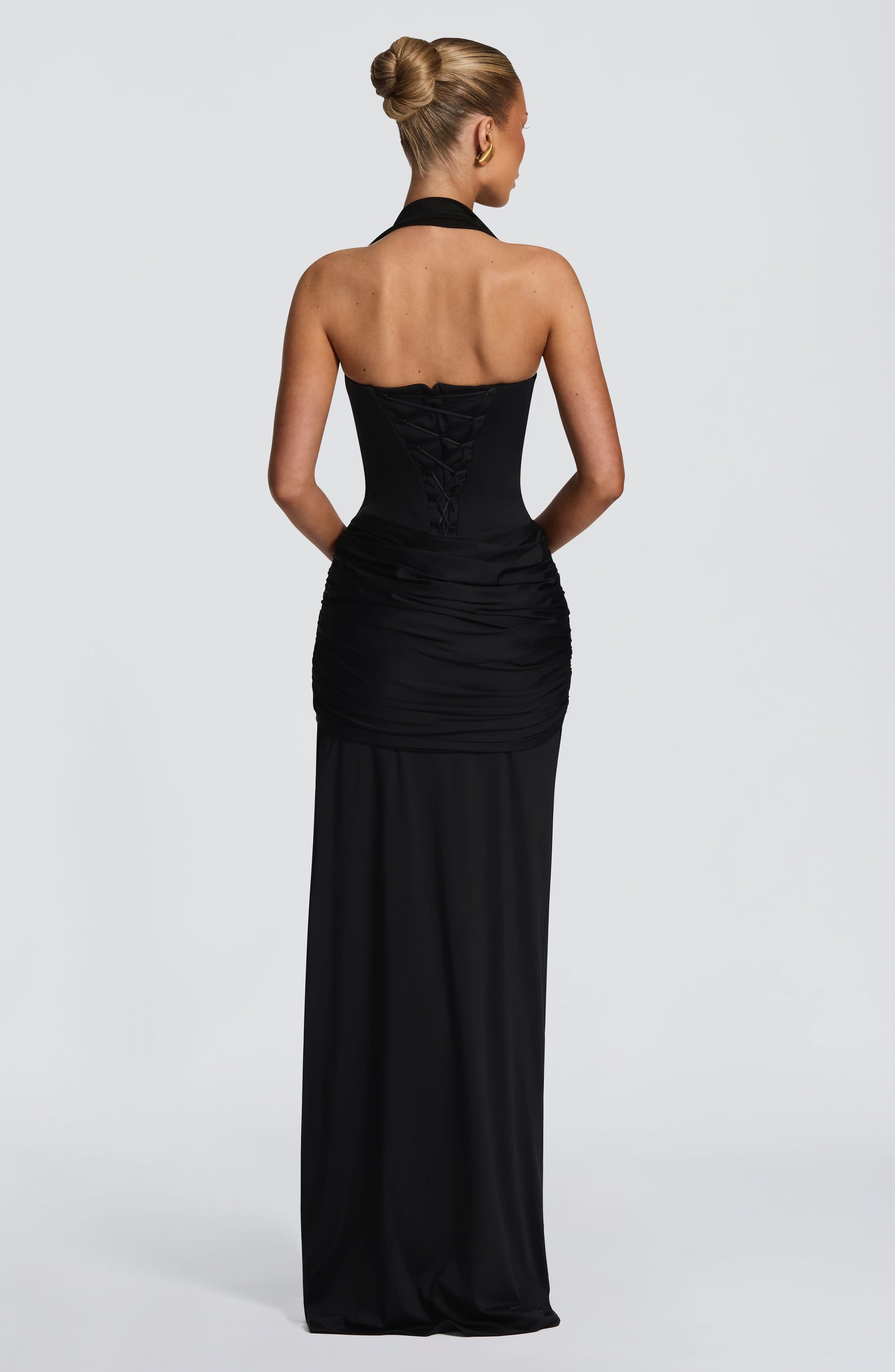 Gia Maxi Dress - Black Ryvelle