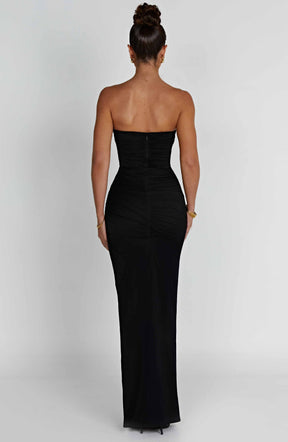 Giovanna Maxi Dress - Black Ryvelle