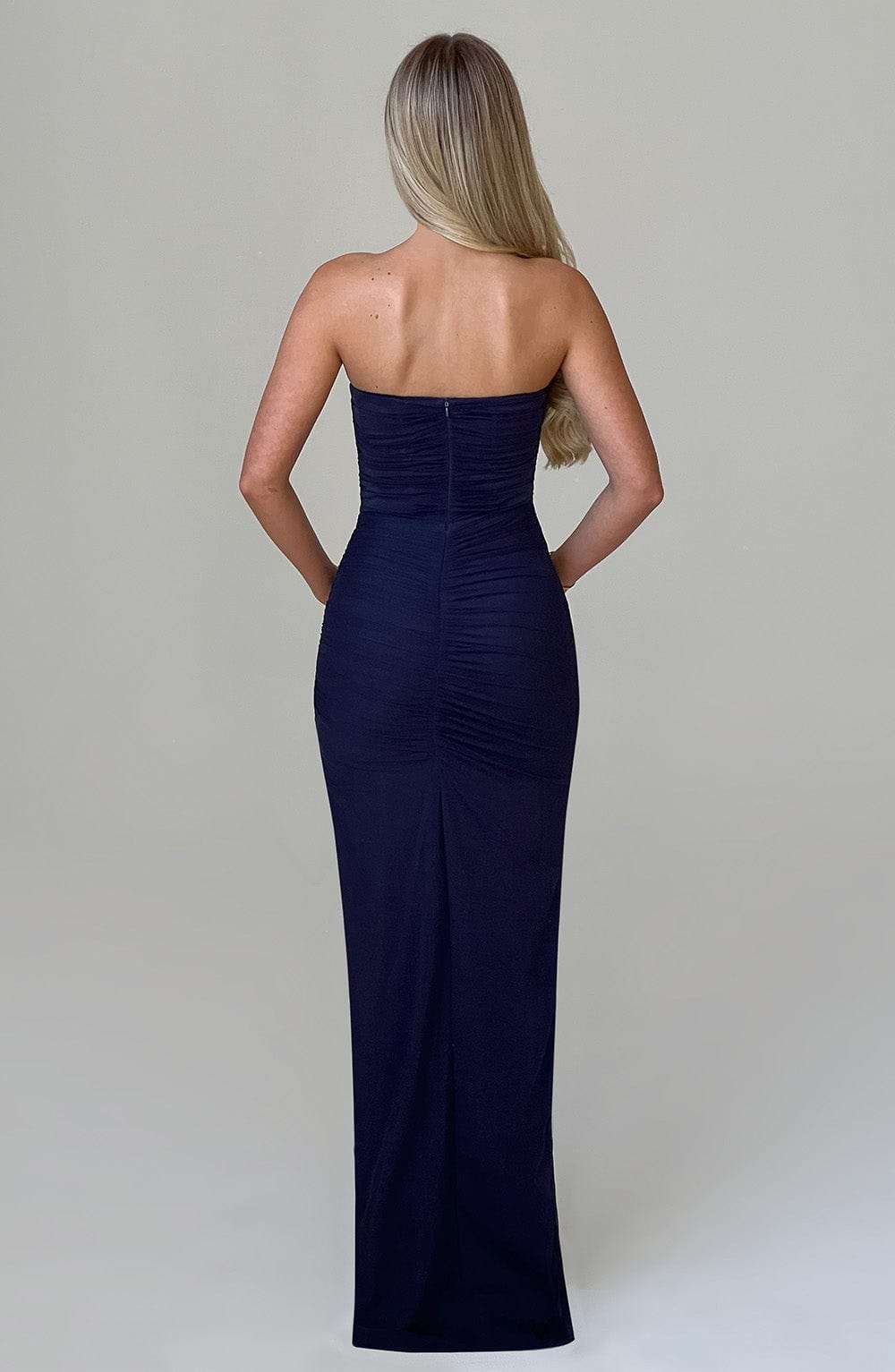 Giovanna Maxi Dress - Navy Ryvelle
