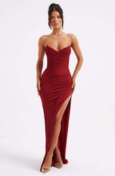 Giovanna Maxi Dress - Wine Ryvelle