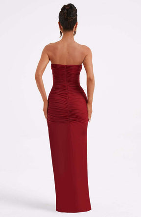 Giovanna Maxi Dress - Wine Ryvelle