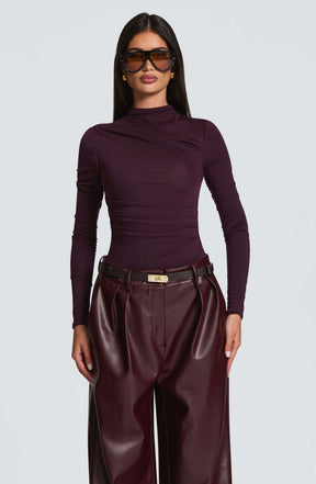 Glenda Pants - Plum Ryvelle