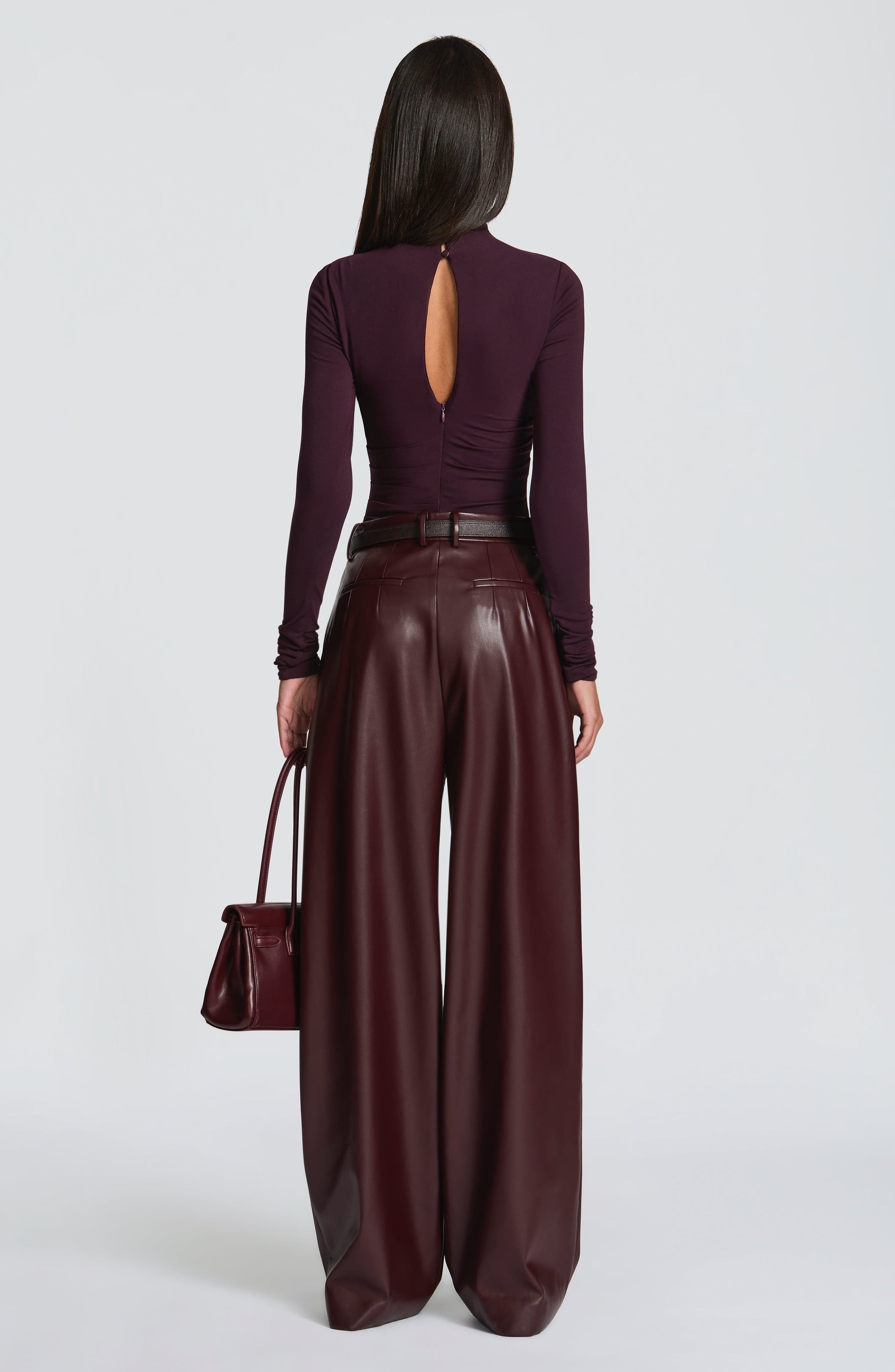 Glenda Pants - Plum Ryvelle