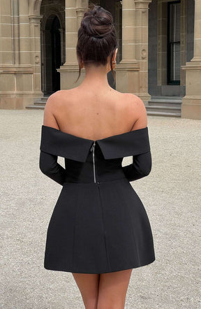 Grace Skort - Black Ryvelle