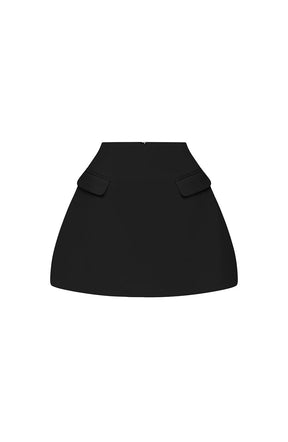 Grace Skort - Black Ryvelle