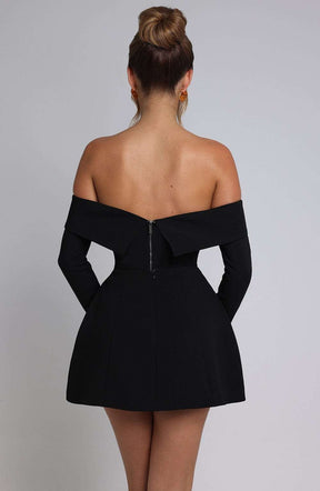 Grace Skort - Black Ryvelle