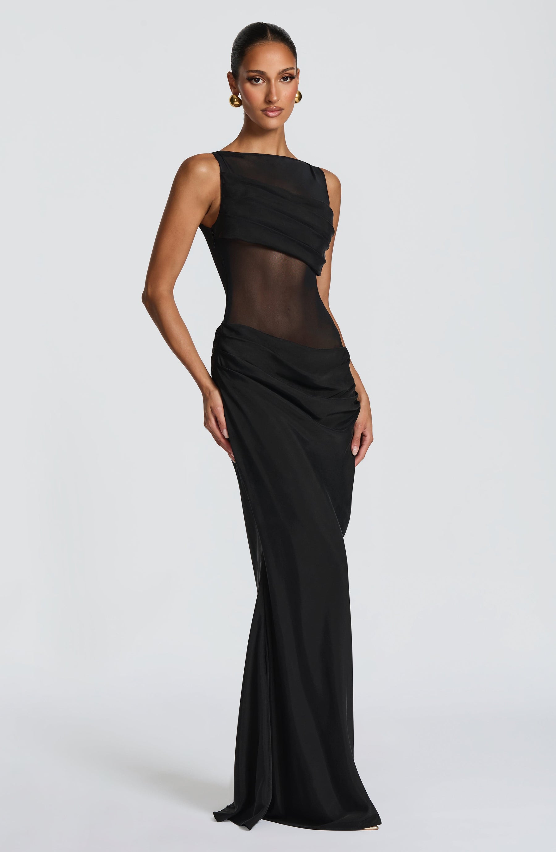 Gracelyn Maxi Dress - Black Ryvelle