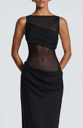 Gracelyn Maxi Dress - Black Ryvelle