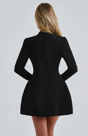 Greta Mini Dress - Black Ryvelle