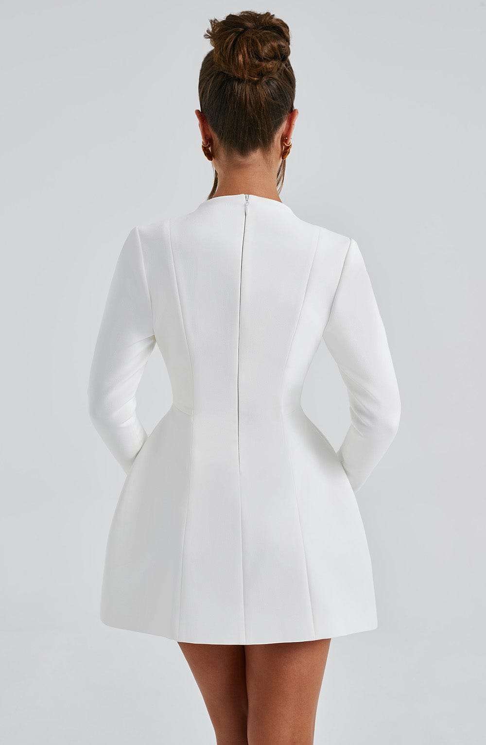 Greta Mini Dress - Ivory Ryvelle