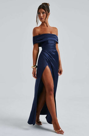 Gwendolyn Maxi Dress - Navy Ryvelle