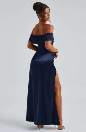 Gwendolyn Maxi Dress - Navy Ryvelle