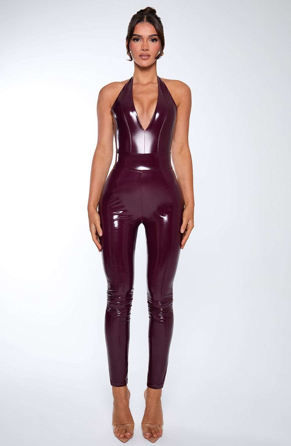Harley Bodysuit - Cherry Lacquer Ryvelle