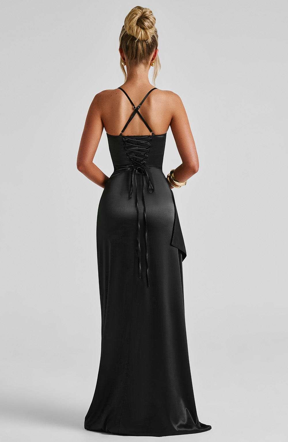 Helen Maxi Dress - Black Ryvelle