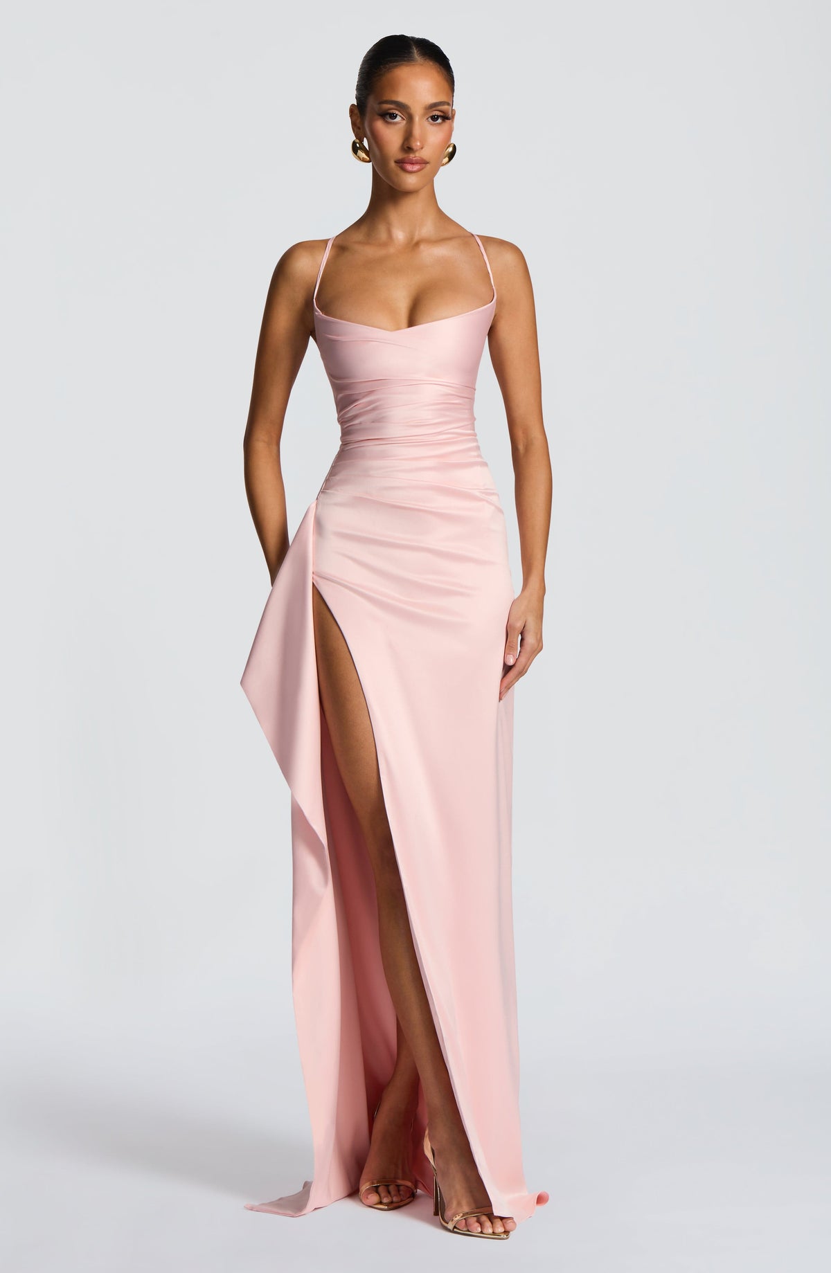 Helen Maxi Dress - Blush Ryvelle