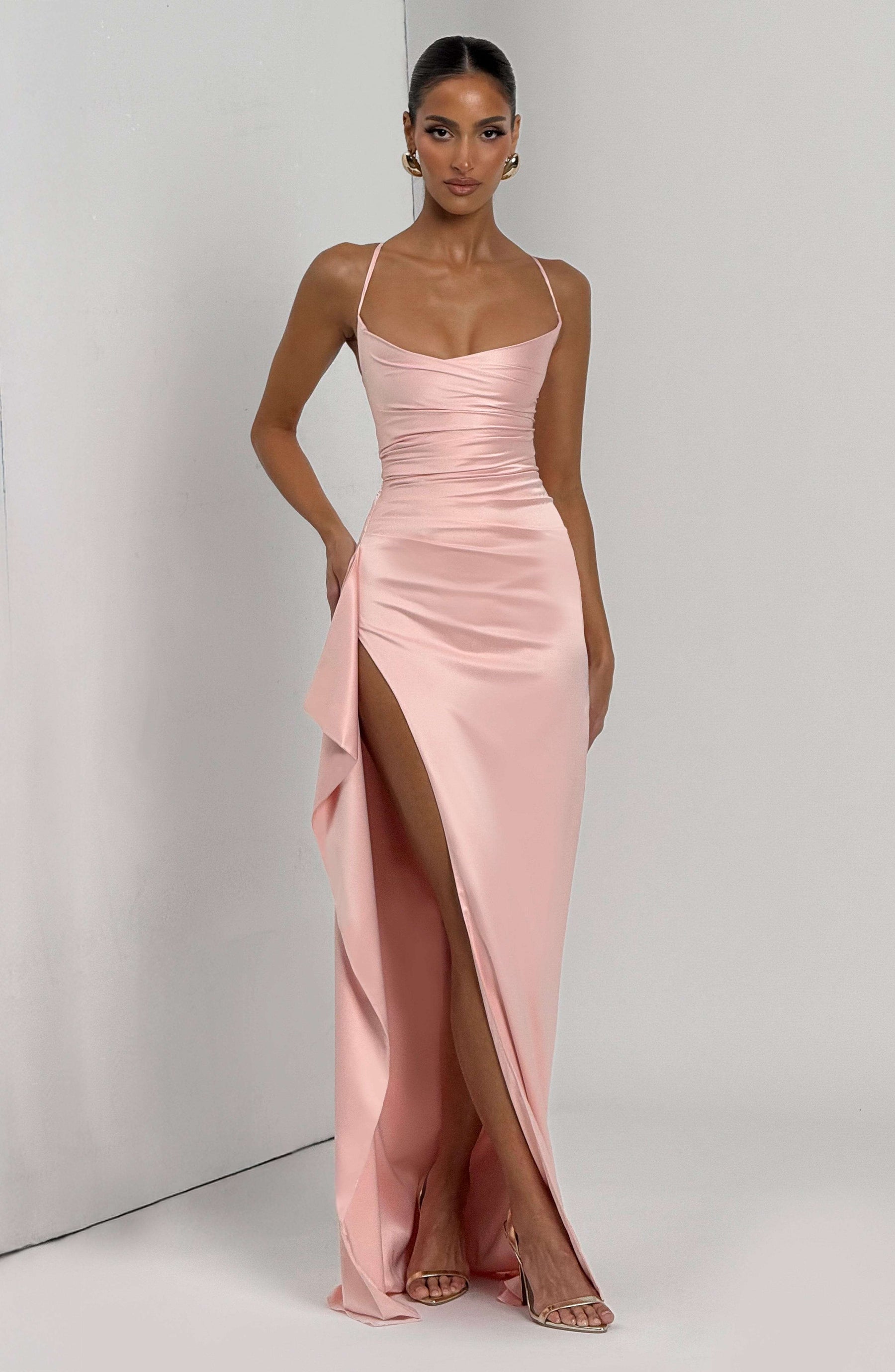 Helen Maxi Dress - Blush Ryvelle