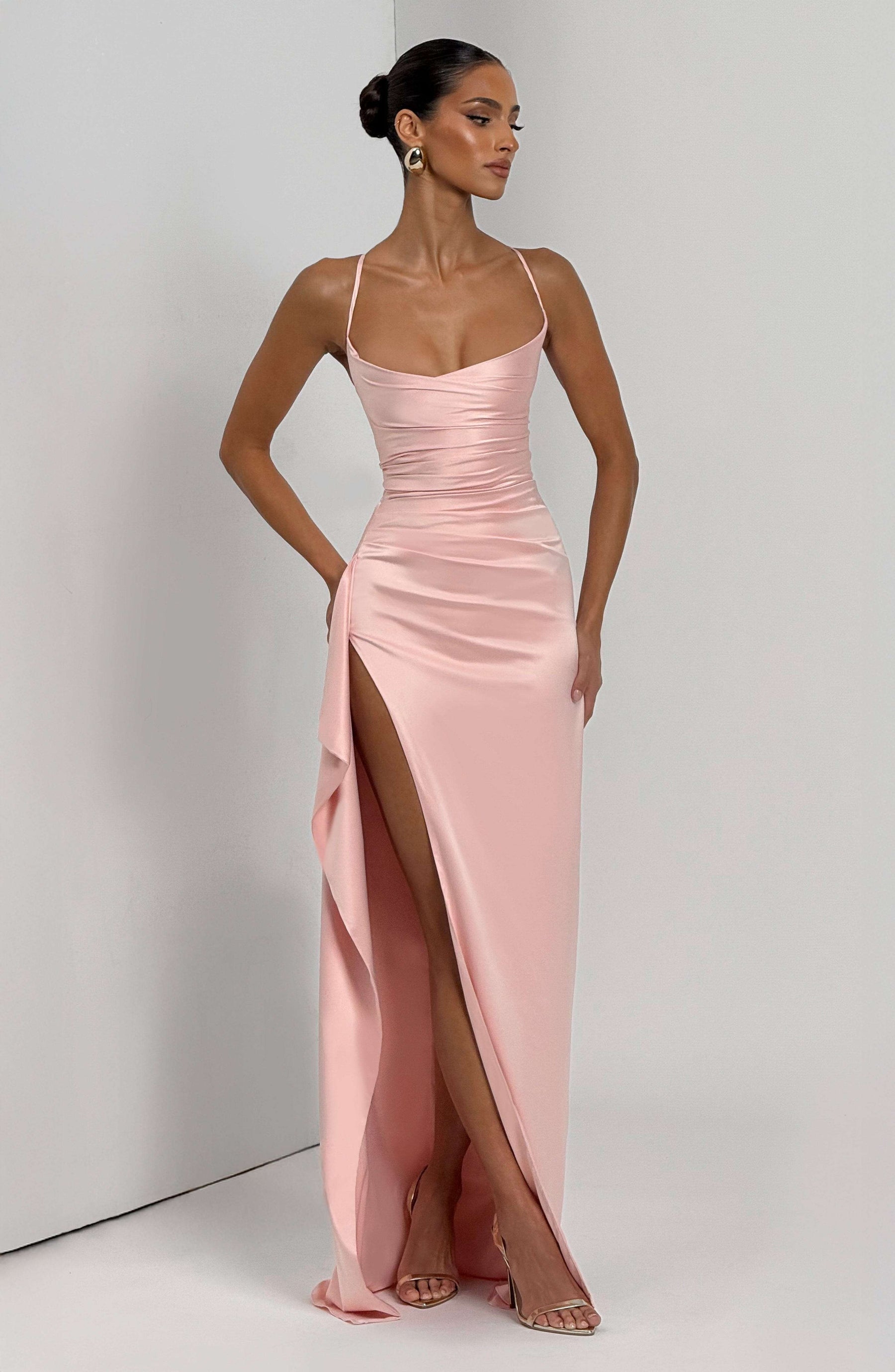 Helen Maxi Dress - Blush Ryvelle