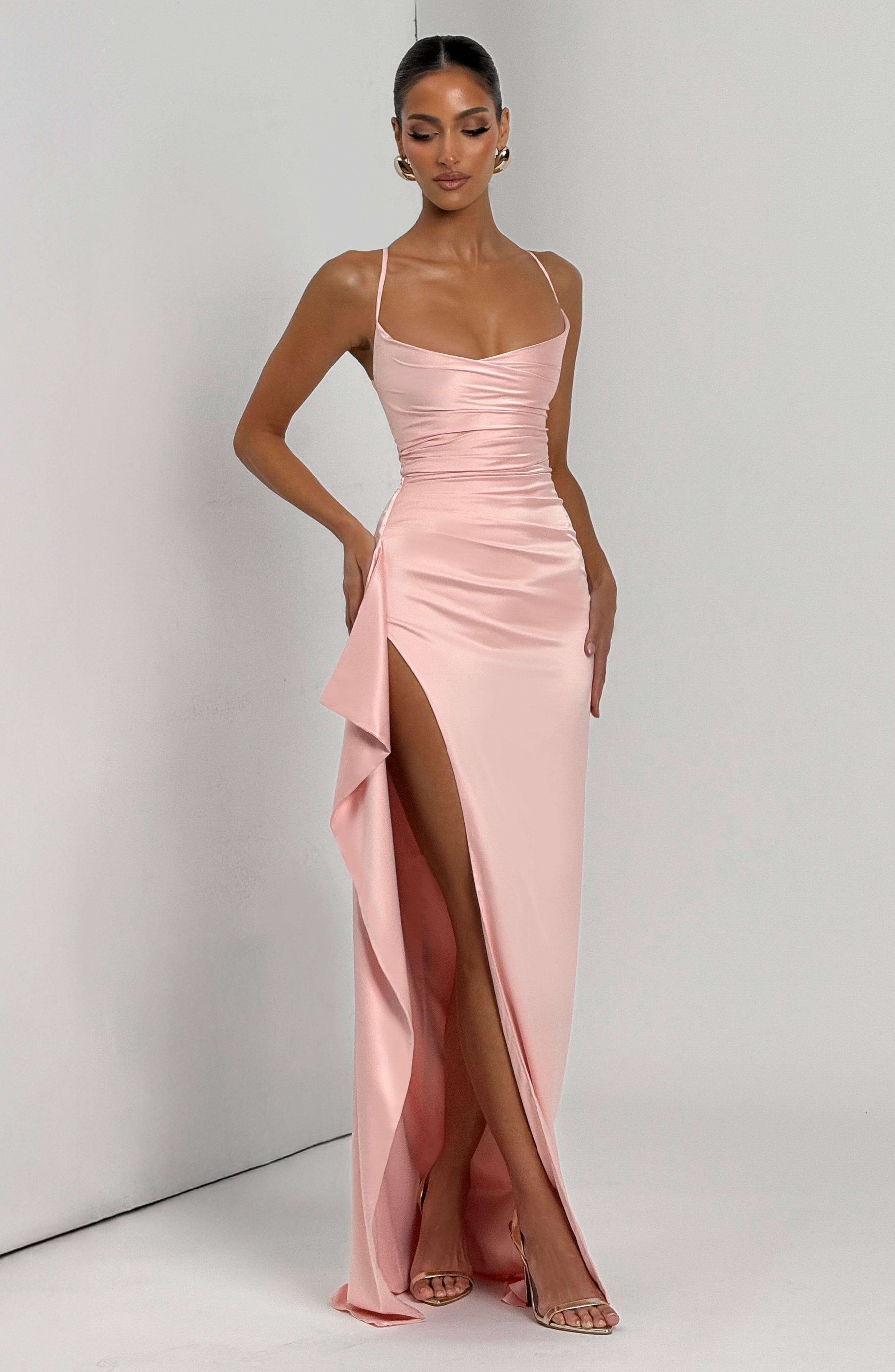 Helen Maxi Dress - Blush Ryvelle