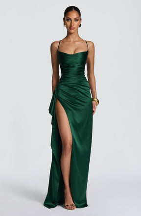 Helen Maxi Dress - Emerald Ryvelle