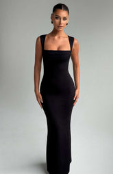 Helena Maxi Dress - Black Ryvelle