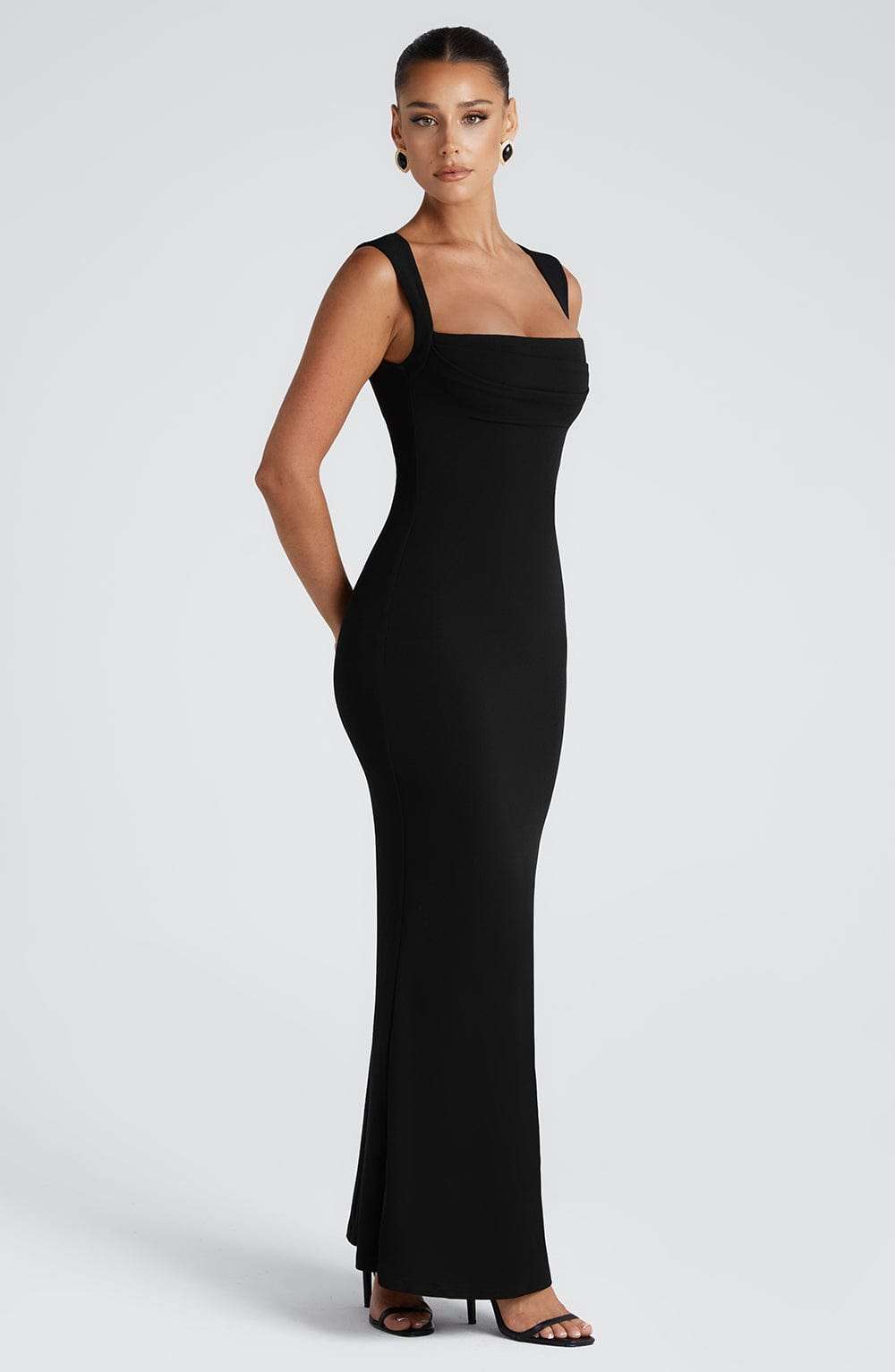 Helena Maxi Dress - Black Ryvelle