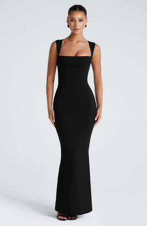 Helena Maxi Dress - Black Ryvelle